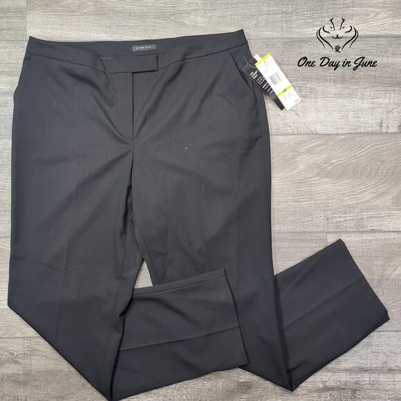 Jones New York Petite The Sydney Pant Slim Leg Pants Size 14P - Picture 1 of 6